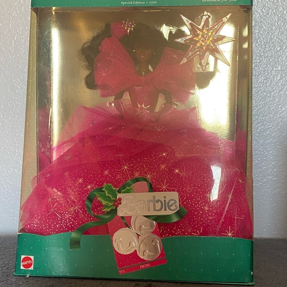 Barbie Happy Holidays 1990 Special Edition Vintage - Picture 4 of 10